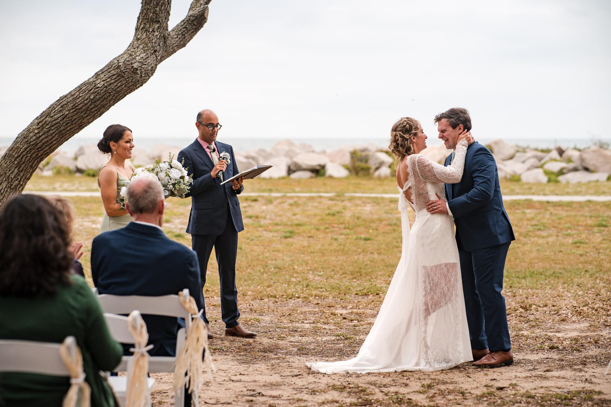 Julie's Beautiful Beach Wedding